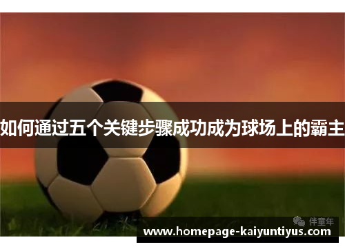如何通过五个关键步骤成功成为球场上的霸主