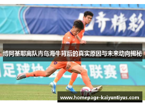 博阿基耶离队青岛海牛背后的真实原因与未来动向揭秘