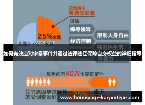 如何有效应对家暴事件并通过法律途径保障自身权益的详细指导