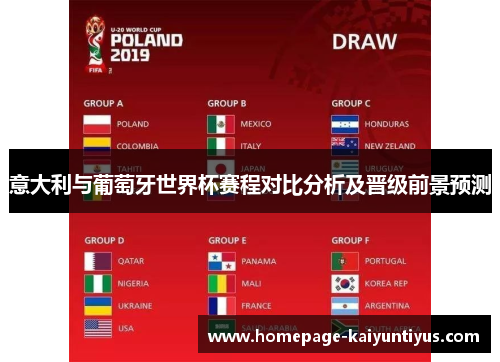 意大利与葡萄牙世界杯赛程对比分析及晋级前景预测