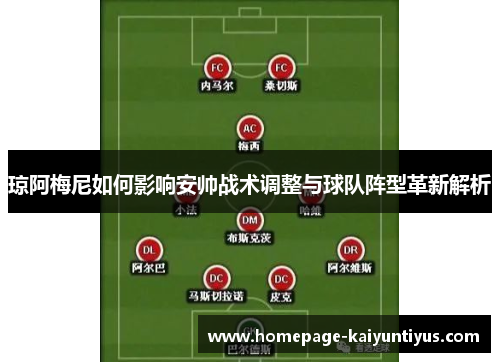 琼阿梅尼如何影响安帅战术调整与球队阵型革新解析