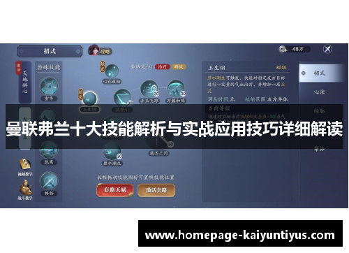 曼联弗兰十大技能解析与实战应用技巧详细解读